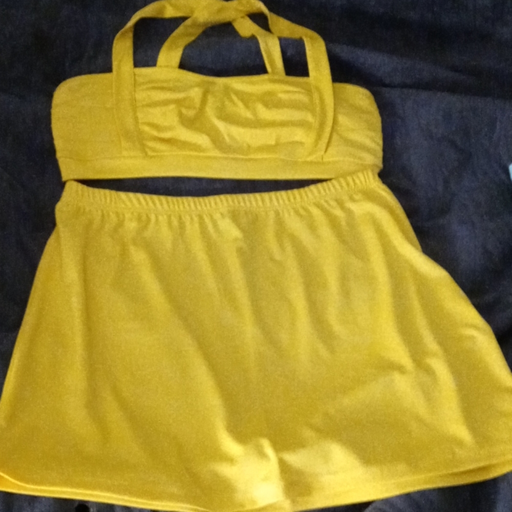 Yellow Two Piece